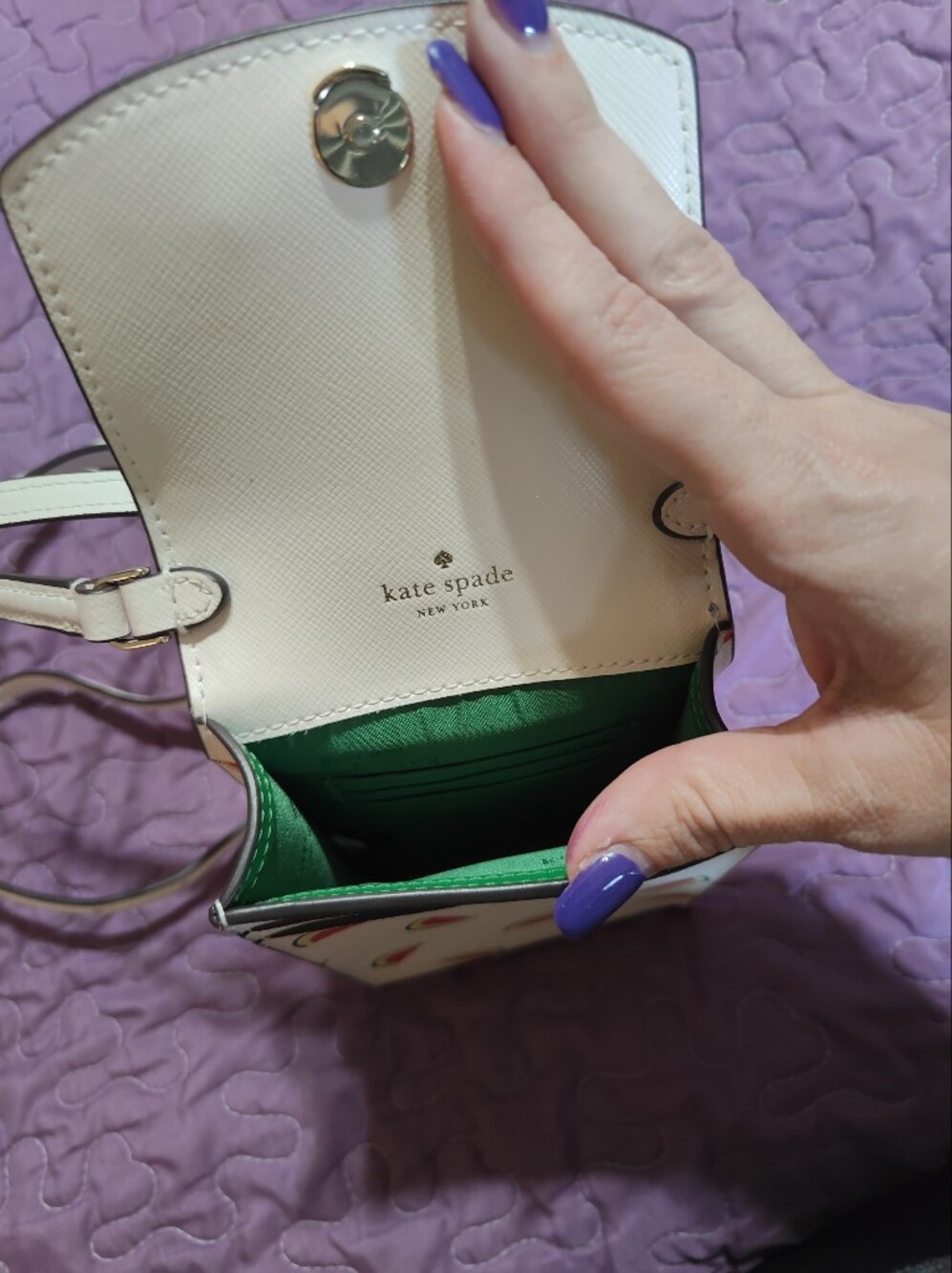 Kate Spade Watermelon Phone Crossbody Bag - Picture 5 of 6
